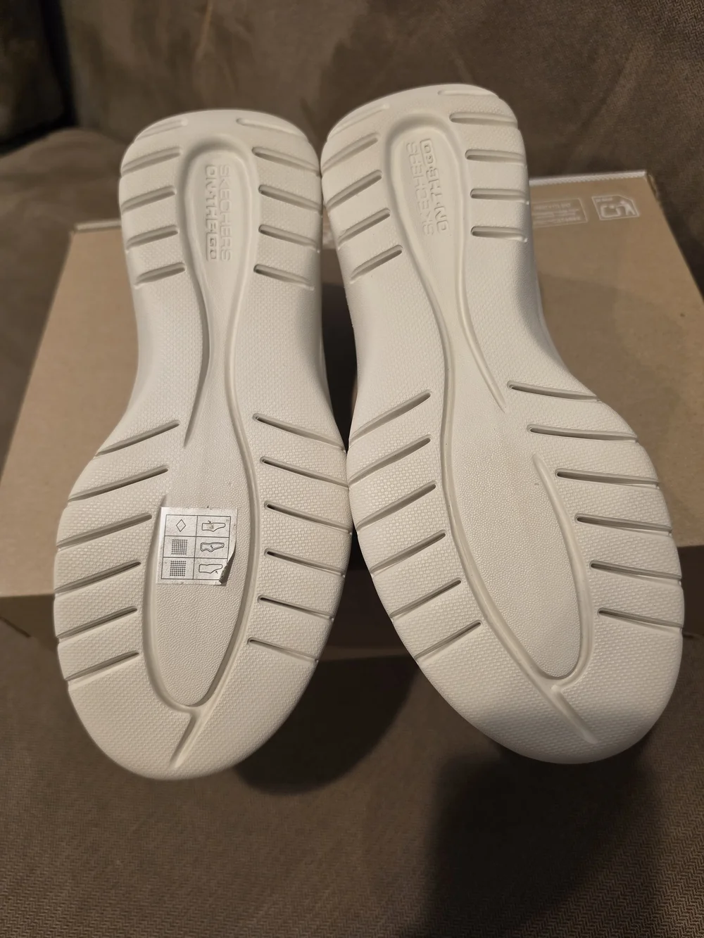 Skechers Slip-Ins Lightweight Knit Slip-On Sneaker — Soft Beige